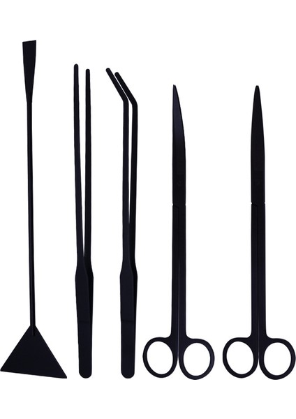 F Stili Sucul Bitki Cımbız Spatula Aracı Paslanmaz Çelik Akvaryum Temizleyici Aracı Akvaryum Cımbız Balık Tankı Temizleme Araçları (Yurt Dışından) fiyatları