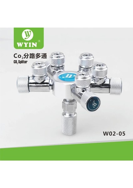 W0203 Stili Zrdr Wyın Akvaryum Çok Yönlü Co2 Bölücü Distribütör Bölücü Iğneli Vana Paslanmaz Çelik Çek Valf Kabarcık Sayacı Regülatörü (Yurt Dışından) indirimleri