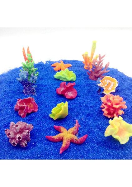 No.8 Stili 1 Adet Reçine Balık Tankı Peyzaj Akvaryum Dekorasyon Yapay Mercan Renkli Mercan Balık Sucul Süs Balık Tankı Süslemeleri (Yurt Dışından) modelleri