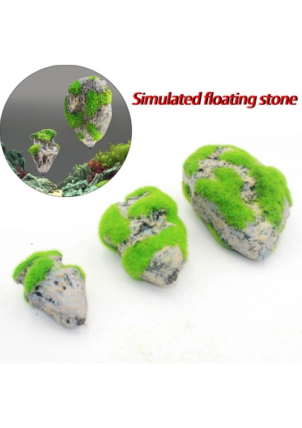 L Tarzı Yüzen Kaya Asma Sahte Yapay Taş Akvaryum Dekor Balık Tankı Dekorasyon Yüzen Ponza Süs Pet Ürünleri (Yurt Dışından) fiyatları