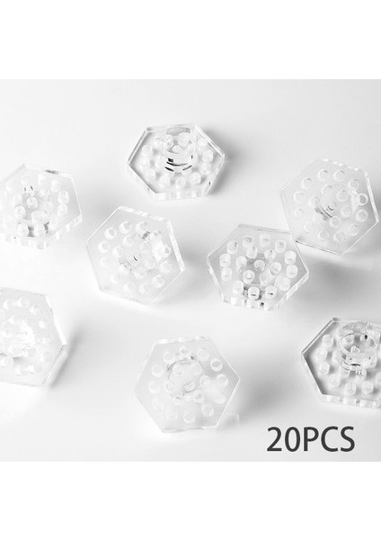 20 Adet Altıgen Fiş Tarzı Deniz Kaynakları Akvaryum Akrilik Manyetik Mercan Frag Rafları Cam Kalınlığı Balık Tankı Malzemeleri Için Fiş Tutucu Braketi (Yurt Dışından)