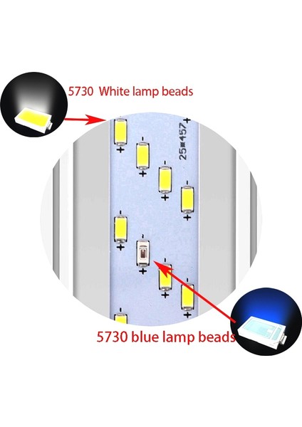 R106-400-110VUS Fiş Stili Balık Tankı LED Işığı Ultra Ince Balık Tankı Sucul Bitki Büyüme Işığı Su Geçirmez Vurgulama Klipsi Işığı LED cm LED Işığı (Yurt Dışından) fırsatları