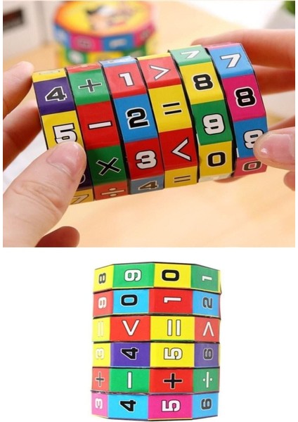 Matematik Sayılar Sihirli Küp Dört Işlem ( 5 Adet )