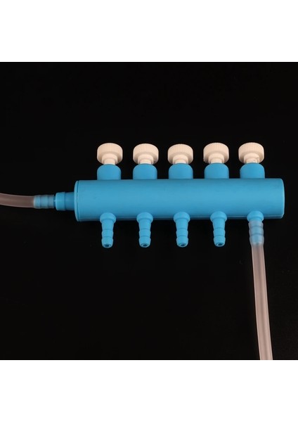 1'de 7 Out Stili 2~8heads 4~8mm Akvaryum Hava Pompası Hortum Bölücüler Oksijen Borusu Hortum Distribütörleri Elastik Havalandırma Tüpü Hattı Hava Akışı Kontrol Vanası (Yurt Dışından) indirimleri