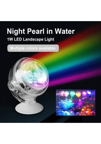 Kırmızı Abd Fiş Stili Taşınabilir Dayanıklı Zarif Renkli LED Akvaryum Balık Tankları Spot Lamba Dalış Spot Işıklı Işıklar Ev Akvaryum Malzemeleri (Yurt Dışından) fiyatları