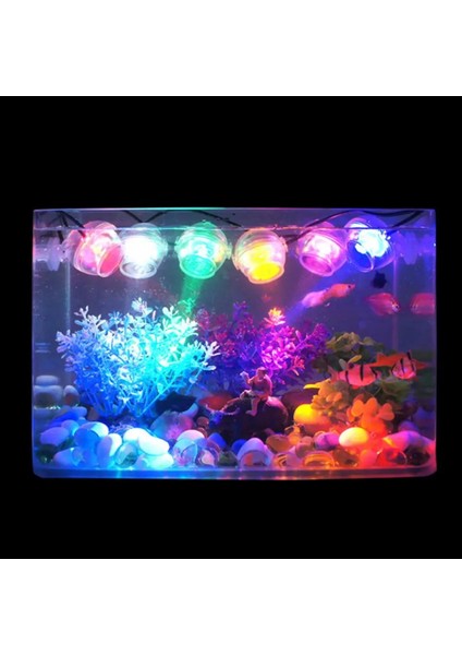 Kırmızı Abd Fiş Stili Taşınabilir Dayanıklı Zarif Renkli LED Akvaryum Balık Tankları Spot Lamba Dalış Spot Işıklı Işıklar Ev Akvaryum Malzemeleri (Yurt Dışından) modelleri