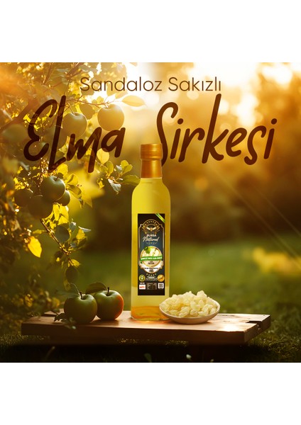 Sandaloz Sakızlı Elma Sirkesi
