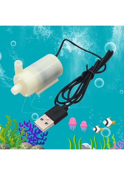 JZ674 USB Stili Dc 3V 5V 6V Dalgıç Pompa Mikro Dalgıç ve Amfibi Dc Motor Pompa Su Pompası .5V 3lh Desteği (Yurt Dışından)