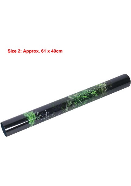 Boyut 2 Tarzı Akvaryum Balık Tankı Deniz Tabanı Su Çim Arka Plan Dekorasyon Boyama Pvc Etiket Akvaryum Bitkileri Balık Tankı Dekorasyonu (Yurt Dışından)