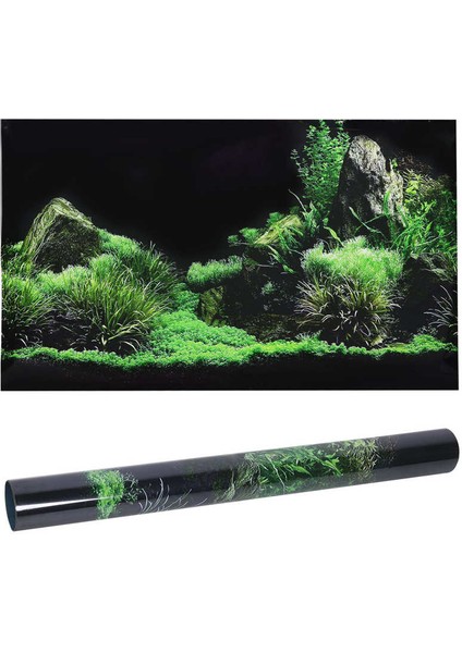 Boyut 2 Tarzı Akvaryum Balık Tankı Deniz Tabanı Su Çim Arka Plan Dekorasyon Boyama Pvc Etiket Akvaryum Bitkileri Balık Tankı Dekorasyonu (Yurt Dışından) modelleri