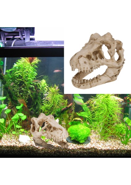No.5 Tarzı Dragon Reçine Akvaryumterrarium Dekorasyon Timsah Kafatası Balık Tankı Reçine Süsleme Akvaryumunuzu Süsleyin (Yurt Dışından) modelleri
