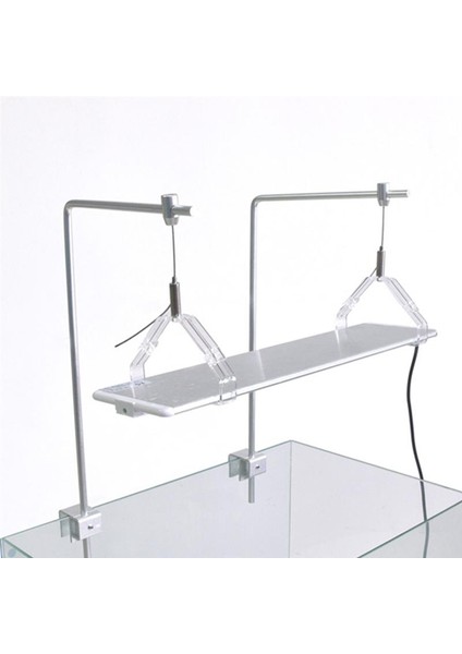 1 Takım Ayarlanabilir Balık Tankı Işık Rafı Su Bitkisi Aydınlatma Tutucu Gümüş Akvaryum Su Yosunu Lamba Askısı (Yurt Dışından) fiyatları