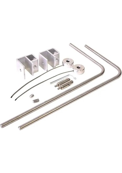 1 Takım Ayarlanabilir Balık Tankı Işık Rafı Su Bitkisi Aydınlatma Tutucu Gümüş Akvaryum Su Yosunu Lamba Askısı (Yurt Dışından) modelleri