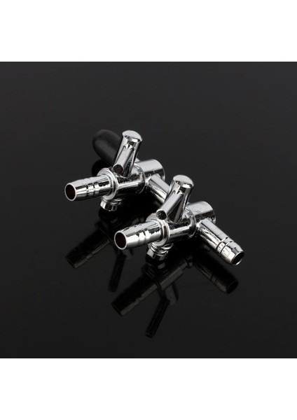 2 Yol Stili Nuonuowell Akvaryum Tank Regülatörü Hava Pompası Hava Akış Bölücü 4mm Tüp Boru Hattı Çok Yollu Kontrol Vanası Yolları Metal (Yurt Dışından)
