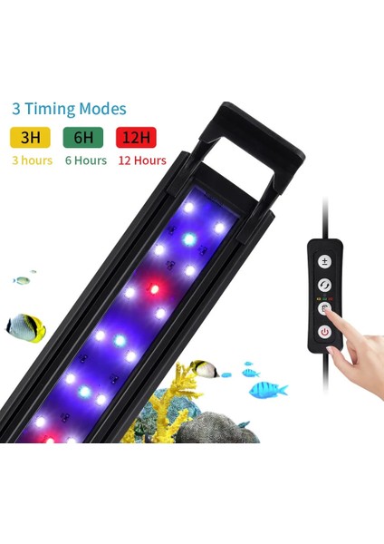 SZD-D30 Stili Akvaryum LED Işık Süper Parlak Su Bitkisi Büyümek Aydınlatma Parlaklığı Su Geçirmez Zamanlama Lambası cm Balık Tankı Led'lerini Ayarlamak (Yurt Dışından) indirimleri