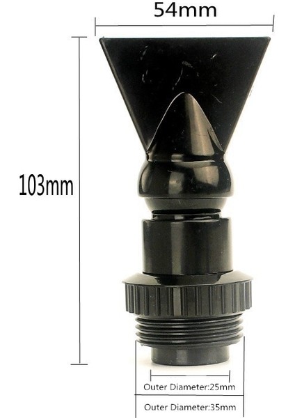 No.12 Tarzı 1 Adet Balık Tankı Ördek Gagası Yağmurlama Evrensel Ayarlanabilir Su Çıkış Memesi 15 Çeşit Akvaryum Su Borusu Konnektörleri (Yurt Dışından)