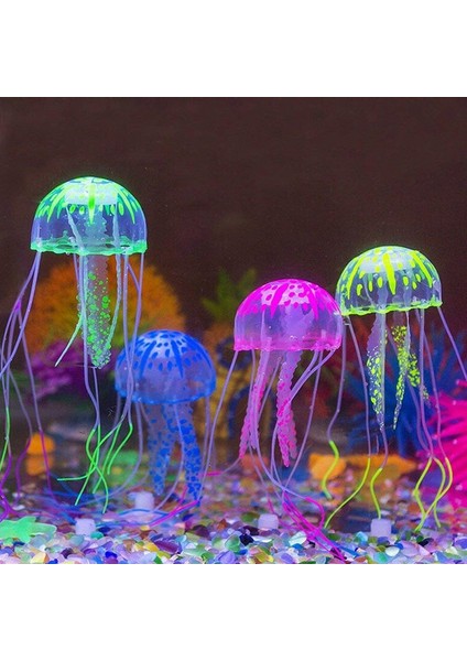 Sarı Stil Akvaryum Dekoratif Parlayan Etkisi Için Denizanası Akvaryum Bitkileri Akvaryum Dekorasyon Aksesuarları (Yurt Dışından) fiyatları