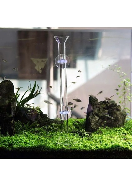 45CM Tarzı 6 Boyutlu Cam Akvaryum Besleyici Tüp Çanak Şeffaf Balık Tankı Karides Salyangoz Gıda Besleyici Kase Akvaryum Besleme Aksesuarları (Yurt Dışından) indirimleri