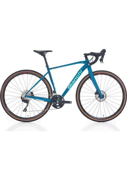 GR0014 Hd Fren 20 Vites 28 Jant Gravel Bisiklet Petrol Celeste 50 Kadro