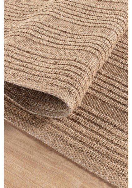 Natura 6662 Doğal Jüt Kilim Bej Renkli Yumuşak Dokulu Şık Tasarımlı Kilim Modern Dokuma Kilim fırsatları