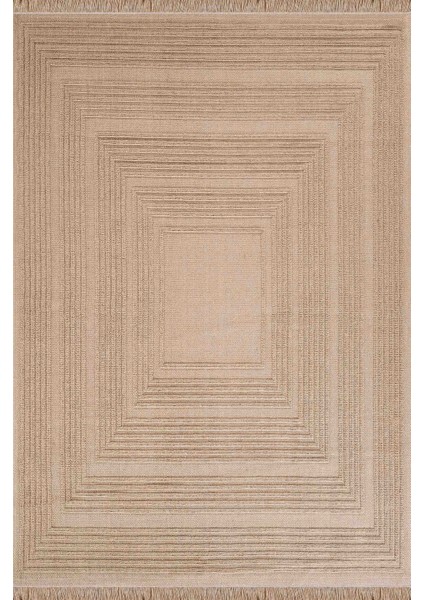 Natura 6662 Doğal Jüt Kilim Bej Renkli Yumuşak Dokulu Şık Tasarımlı Kilim Modern Dokuma Kilim indirimleri