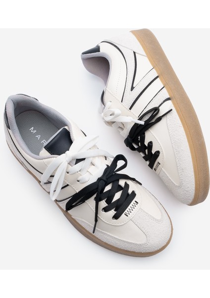 Kadın Sneaker Retro Çift Bağcıklı Spor Ayakkabı Forden