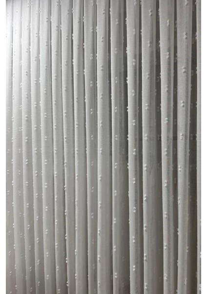 Linen Ponpon Tül Perde|1/3 Sık Pile| Keten Kumaş, Ağır Gramaj, Kurşun Etekli | Zarif ve Şık fiyatları