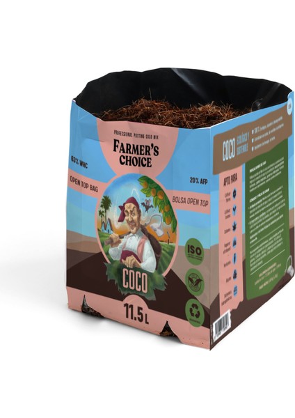 Farmers Choice Opentop Coco 11.5 Litre