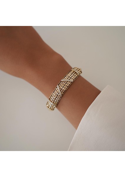 Dorikalı Sedefli Altın Kelepçe