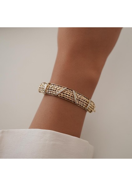 Dorikalı Sedefli Altın Kelepçe fiyatları