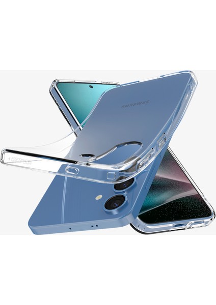 Galaxy S25 Plus Kılıf Liquid Crystal 4 Tarafı Tam Koruma Crystal Clear - ACS08974