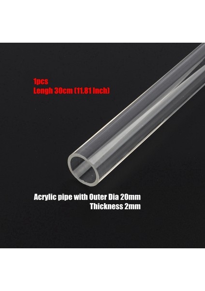 Dış Çap 20MM Boru Stili 1 Adet Akrilik Akvaryum Su Çıkışı Balık Tankı Alt Ördek Bill Nozul Pleksiglae Jiont Su Pompası Tüp Uç Nozul (Yurt Dışından)