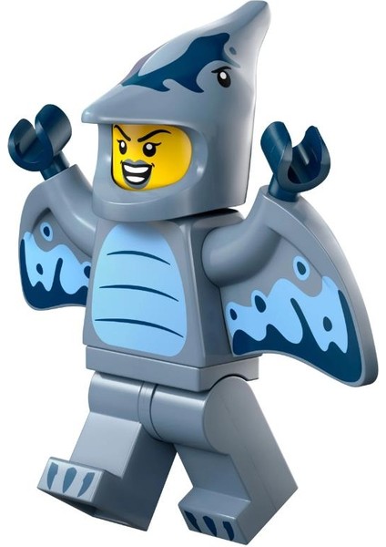 Minifigür 71048 Seri 27 - 06 Pterodactyl Costume Fan