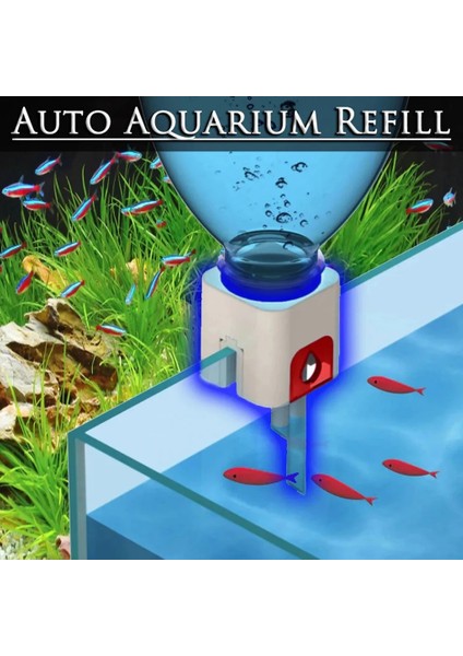 Mavi Stil Otomatik Su Repleg Cihazı Akvaryum Balık Tankı Duvara Monte Su Seviyesi Ayar Aracı Ev Aksesuarları Için Ücretsiz Gemi (Yurt Dışından) indirimleri