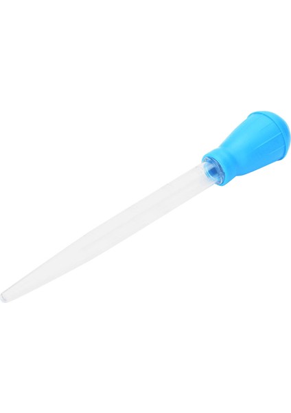 Mavi Stil Akvaryum Pipeti Için Manuel Mini Emme Borusu Balık Tankı Sifon Temizlik Araçları Tortu Kalan Su Temizleme Filtre Pompası 28CM (Yurt Dışından)