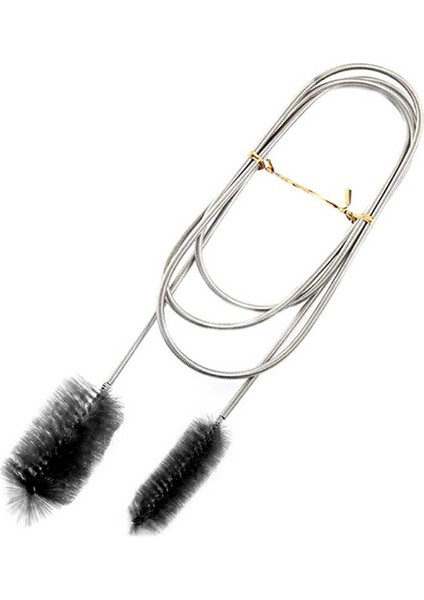 Siyah Stil 200CM Yumuşak Filtre Temizliği Için 5 cm Akvaryum Balık Tankı Temizlik Fırçası Bahar Fırçası Temizleme U-Şekilli Boru Tıkanıklık Açma (Yurt Dışından)