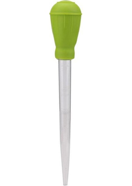 Yeşil Stil 30ML Silikon Pipet Sıvı Gıda Damlatıcı Plastik Bebek Ilaç Damlatıcı Pipet Su Değişim Akvaryum Temizleyici Pompa (Yurt Dışından)