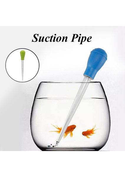 Yeşil Stil 30ML Silikon Pipet Sıvı Gıda Damlatıcı Plastik Bebek Ilaç Damlatıcı Pipet Su Değişim Akvaryum Temizleyici Pompa (Yurt Dışından)
