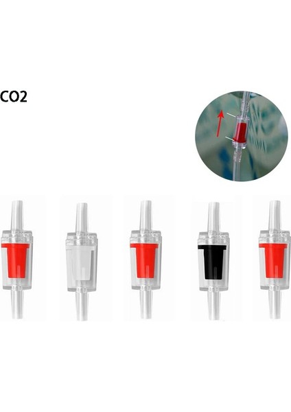 Bir Stil Co2 Ekipmanı Için Lastik Çek Valf Akvaryum Suyu Co2 Sistemine Giden Valf Difüzör Karbon Dioksit Deposu Kontrol Suyu (Yurt Dışından) fiyatları