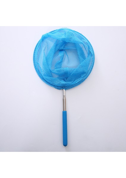 Mavi Stil 85CMX20CM Teleskopik Balıkçılık Böcek Kelebek Yusufçuk Ağı Paslanmaz Çelik Kamış Tut Tadpole Balık Ağı Çocuklar Için Dış Mekan Akvaryum Temizlik Araçları (Yurt Dışından)
