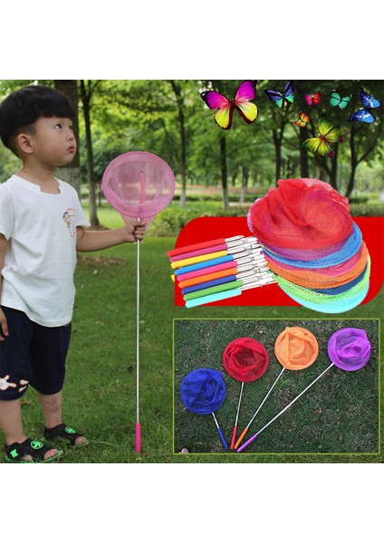 Mavi Stil 85CMX20CM Teleskopik Balıkçılık Böcek Kelebek Yusufçuk Ağı Paslanmaz Çelik Kamış Tut Tadpole Balık Ağı Çocuklar Için Dış Mekan Akvaryum Temizlik Araçları (Yurt Dışından) indirimleri