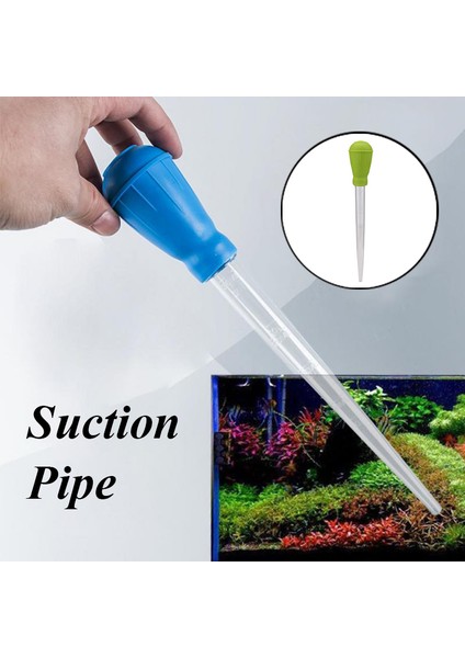 Yeşil Stil 30ML Silikon Pipet Sıvı Gıda Damlatıcı Plastik Bebek Ilaç Damlatıcı Pipet Su Değişim Akvaryum Temizleyici Pompa (Yurt Dışından)