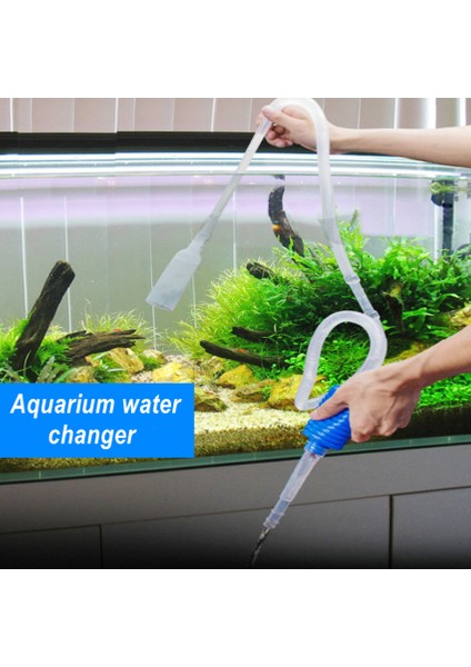 160CM Tarzı 160CM Vakum Sifon Pompa Temizleyici Yarı Otomatik Su Değiştirici Kumlama Pompa Boru Balık Tankı Temizleme Araçları Akvaryum Aksesuarları (Yurt Dışından) fiyatları