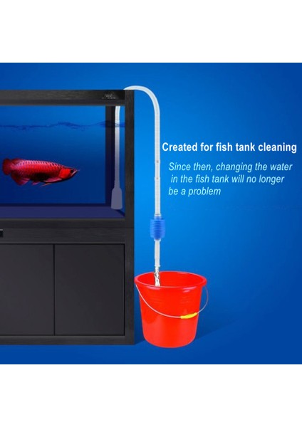 160CM Tarzı 160CM Vakum Sifon Pompa Temizleyici Yarı Otomatik Su Değiştirici Kumlama Pompa Boru Balık Tankı Temizleme Araçları Akvaryum Aksesuarları (Yurt Dışından) modelleri