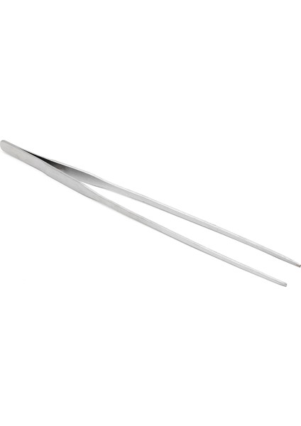 Düz Cımbız Stili En Iyi Promosyon Universal 27CM Akvaryum Bitkisi Karides Mercan Tankı Düz Cımbız Paslanmaz Çelik Taşlı Cımbız (Yurt Dışından)