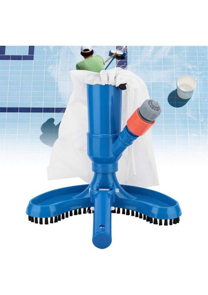 Yüzme Havuzu Fırçası Lekesi Çıkarıcı Şelale Jetli Vakum (Yurt Dışından)