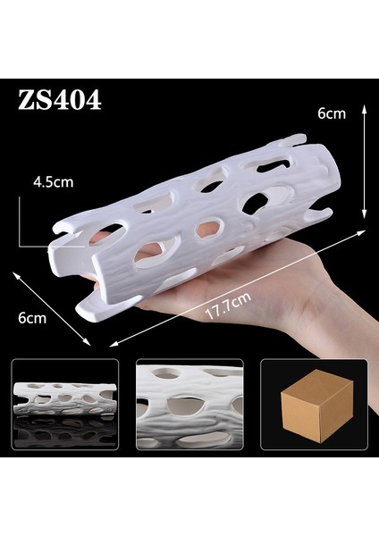 ZS668 Stili Seramik Tank Akvaryum Balık Tankı Karides Barınağı Gizli Delik Ev Yumurtlama Yetiştiriciliği Toprak Saksı Peyzaj Süslemeleri Süsleme (Yurt Dışından) fırsatları