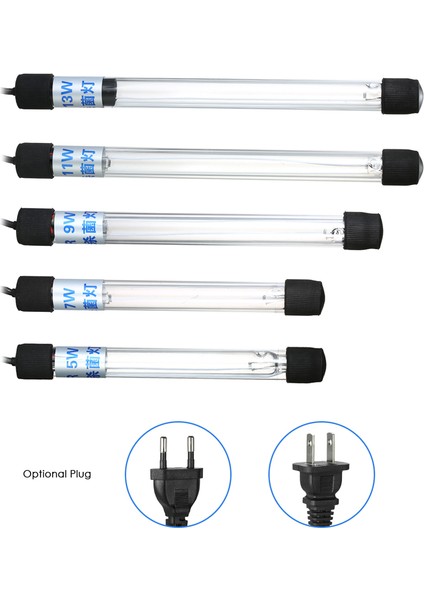 Ab Fiş Tarzı 7W Su Geçirmez LED Akvaryum Işıkları Balık Tankı Işık Barı Ultraviyole Lambalar cm Daldırma Sualtı Klip Lambası Su Ürünleri Dekor. (Yurt Dışından) fırsatları