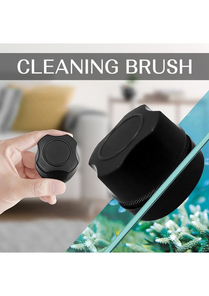 Bir Stil Akvaryum Manyetik Fırça Cam Yüzen Yosun Temizleyici Eğimli Cam Temizleyici Mıknatıs Aracı Balık Tankı Cam Temizleme Mıknatısı (Yurt Dışından) fiyatları