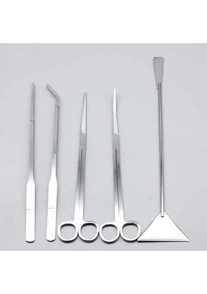 Kırmızı Stil Akvaryum Araçları Kiti Bitki Cımbızı ve Diğerleri Çim Paslanmaz Çelik Temizlik Araçları Bitkiler Balık Tankı Akvaryum Aksesuarları (Yurt Dışından)